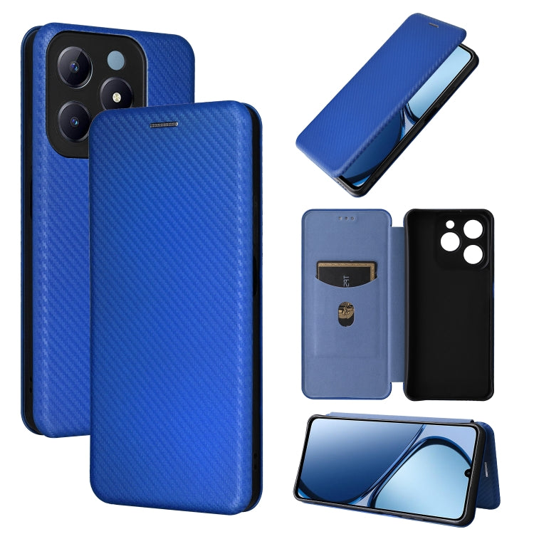 Carbon Fiber Texture Flip Leather Phone Case, For Realme Neo7x 5G, For Realme P3 Pro 5G, For Realme 14 Pro 5G Global, For Realme C75 4G, For Realme CT7 Pro, For Realme 13 Pro / 13 Pro+, For Realme GT 6 / GT 6T, For Realme GT Neo6 / GT Neo6 SE          ...