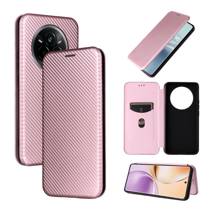 Carbon Fiber Texture Flip Leather Phone Case, For Realme Neo7x 5G, For Realme P3 Pro 5G, For Realme 14 Pro 5G Global, For Realme C75 4G, For Realme CT7 Pro, For Realme 13 Pro / 13 Pro+, For Realme GT 6 / GT 6T, For Realme GT Neo6 / GT Neo6 SE          ...