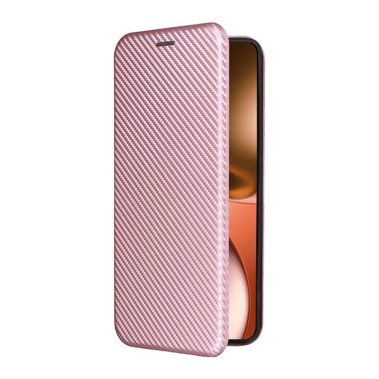 Carbon Fiber Texture Flip Leather Phone Case, For Realme Neo7x 5G, For Realme P3 Pro 5G, For Realme 14 Pro 5G Global, For Realme C75 4G, For Realme CT7 Pro, For Realme 13 Pro / 13 Pro+, For Realme GT 6 / GT 6T, For Realme GT Neo6 / GT Neo6 SE          ...