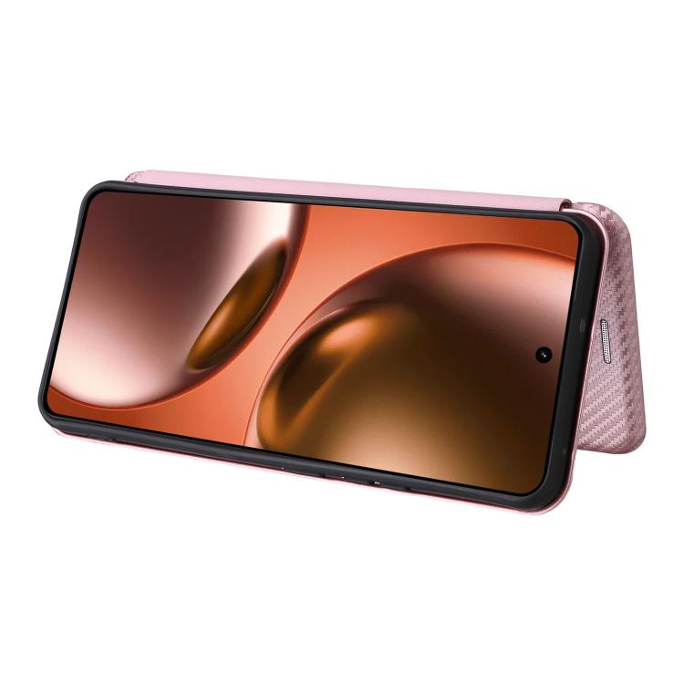 Carbon Fiber Texture Flip Leather Phone Case, For Realme Neo7x 5G, For Realme P3 Pro 5G, For Realme 14 Pro 5G Global, For Realme C75 4G, For Realme CT7 Pro, For Realme 13 Pro / 13 Pro+, For Realme GT 6 / GT 6T, For Realme GT Neo6 / GT Neo6 SE          ...