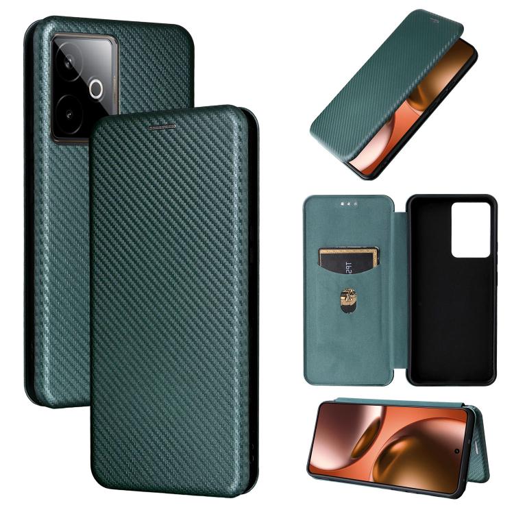 Carbon Fiber Texture Flip Leather Phone Case, For Realme Neo7x 5G, For Realme P3 Pro 5G, For Realme 14 Pro 5G Global, For Realme C75 4G, For Realme CT7 Pro, For Realme 13 Pro / 13 Pro+, For Realme GT 6 / GT 6T, For Realme GT Neo6 / GT Neo6 SE          ...