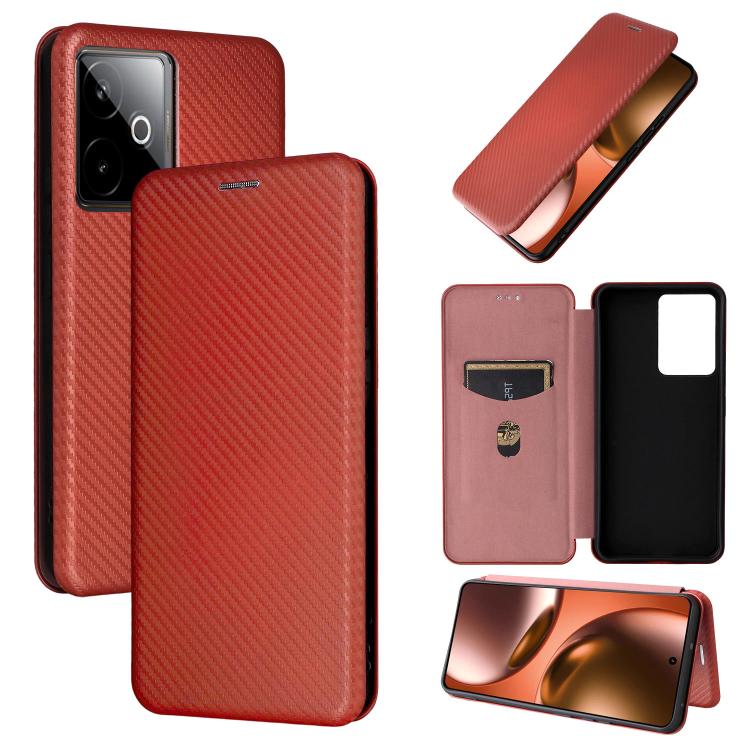 Carbon Fiber Texture Flip Leather Phone Case, For Realme Neo7x 5G, For Realme P3 Pro 5G, For Realme 14 Pro 5G Global, For Realme C75 4G, For Realme CT7 Pro, For Realme 13 Pro / 13 Pro+, For Realme GT 6 / GT 6T, For Realme GT Neo6 / GT Neo6 SE          ...