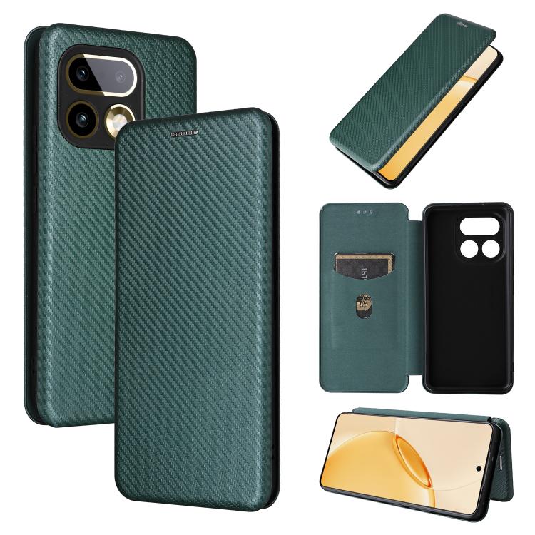Carbon Fiber Texture Flip Leather Phone Case, For Realme Note 80 4G, For Realme 16 5G, For Realme 16 Pro+ 5G, For Realme 15x 5G India / C85 5G, For Realme C85 Pro 4G, For Realme 15T 5G, For Realme 15 5G / Realme 15 Pro 5G, For Realme GT 7 Global       ...
