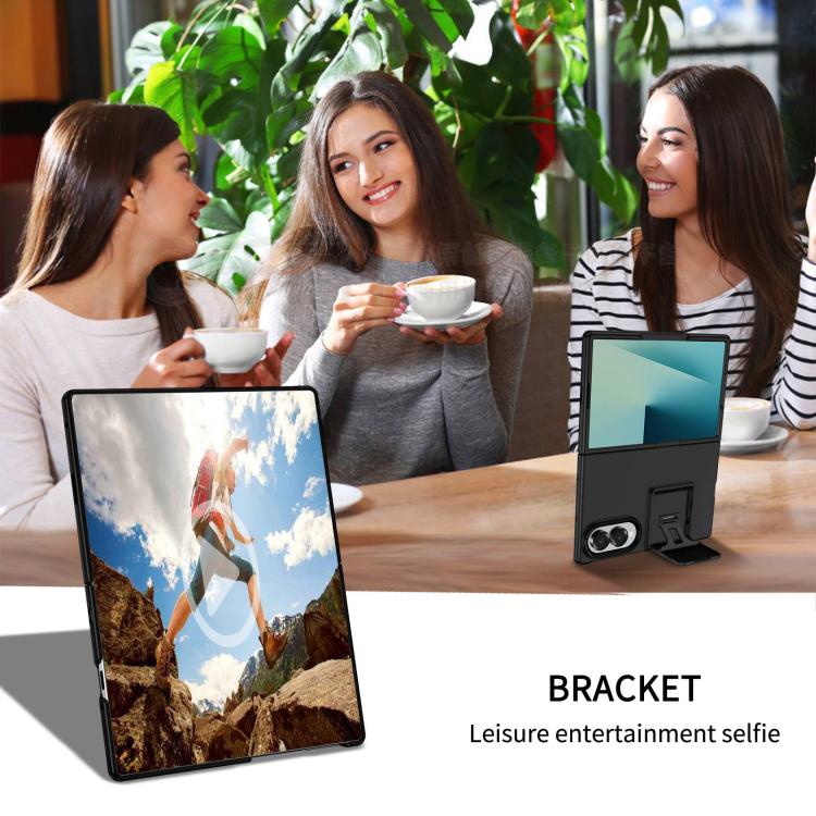Three-dimensional Folding Holder PC Phone Case, For Galaxy Z Fold8 5G, For Galaxy Z Fold8 Ultra 5G, For Galaxy Z Flip8 5G, For Galaxy Z Fold7 5G, For Galaxy Z Flip7 5G, For Samsung Galaxy Z Flip6 5G, For Samsung Galaxy Z Fold6 5G                       ...