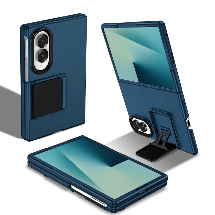 Three-dimensional Folding Holder PC Phone Case, For Galaxy Z Fold8 5G, For Galaxy Z Fold8 Ultra 5G, For Galaxy Z Flip8 5G, For Galaxy Z Fold7 5G, For Galaxy Z Flip7 5G, For Samsung Galaxy Z Flip6 5G, For Samsung Galaxy Z Fold6 5G                       ...