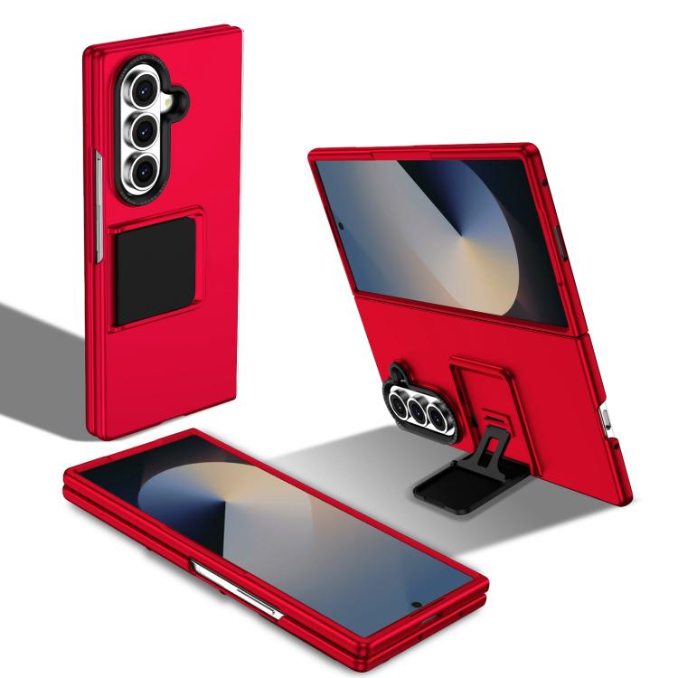Three-dimensional Folding Holder PC Phone Case, For Galaxy Z Fold8 5G, For Galaxy Z Fold8 Ultra 5G, For Galaxy Z Flip8 5G, For Galaxy Z Fold7 5G, For Galaxy Z Flip7 5G, For Samsung Galaxy Z Flip6 5G, For Samsung Galaxy Z Fold6 5G                       ...