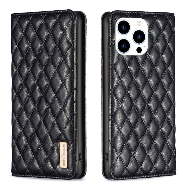 Diamond Lattice Magnetic Leather Flip Phone Case, For iPhone 18 Pro/17 Pro, For iPhone 18 Pro Max/17 Pro Max, For iPhone 17, For iPhone 17 Air, For iPhone 16 Pro Max, For iPhone 16 Pro, For iPhone 16 Plus, For iPhone 16