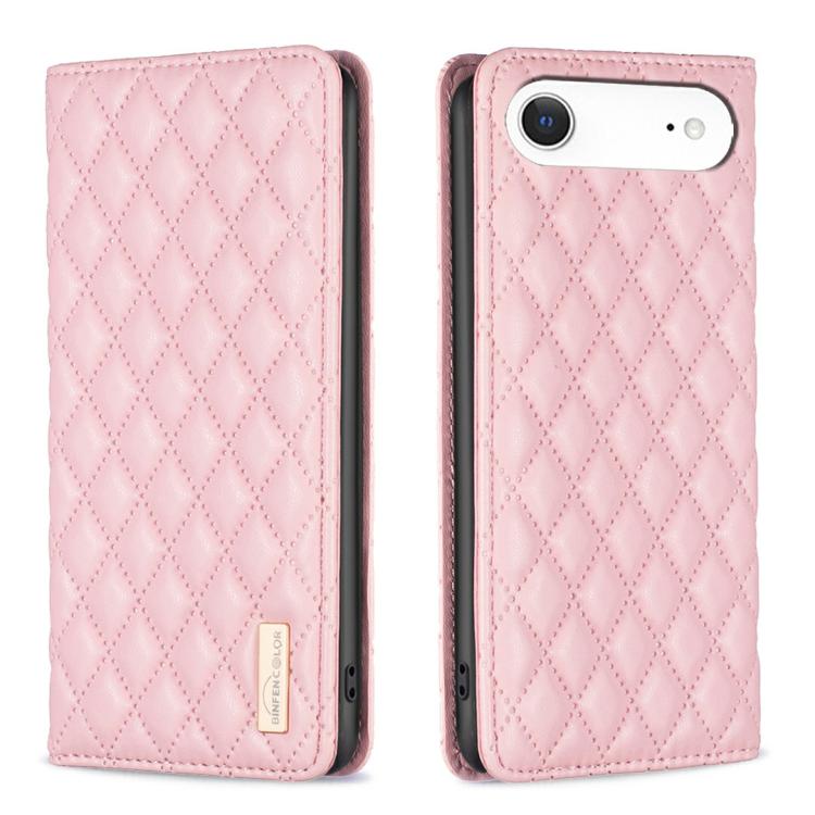 Diamond Lattice Magnetic Leather Flip Phone Case, For iPhone 18 Pro/17 Pro, For iPhone 18 Pro Max/17 Pro Max, For iPhone 17, For iPhone 17 Air, For iPhone 16 Pro Max, For iPhone 16 Pro, For iPhone 16 Plus, For iPhone 16