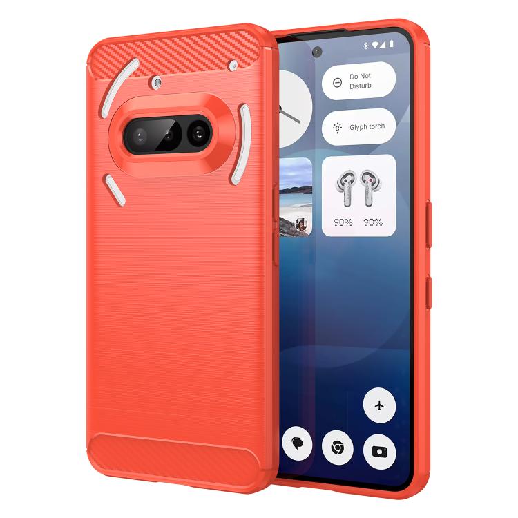 Carbon Fiber Brushed Texture TPU Phone Case, For Nothing Phone 4a Pro, For Nothing Phone 4a, For Nothing Phone 3a Lite, For Nothing Phone 3, For Nothing CMF Phone 2 Pro, For Nothing Phone 3a, For Nothing Phone 3a Pro, For Nothing CMF Phone 1           ...