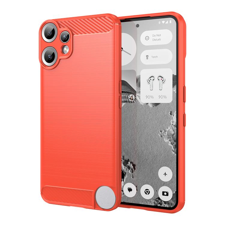 Carbon Fiber Brushed Texture TPU Phone Case, For Nothing Phone 4b, For Nothing Phone 4a Pro, For Nothing Phone 4a, For Nothing Phone 3a Lite, For Nothing Phone 3, For Nothing CMF Phone 2 Pro, For Nothing Phone 3a, For Nothing Phone 3a Pro              ...