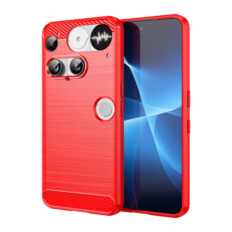 Carbon Fiber Brushed Texture TPU Phone Case, For Nothing Phone 4b, For Nothing Phone 4a Pro, For Nothing Phone 4a, For Nothing Phone 3a Lite, For Nothing Phone 3, For Nothing CMF Phone 2 Pro, For Nothing Phone 3a, For Nothing Phone 3a Pro              ...
