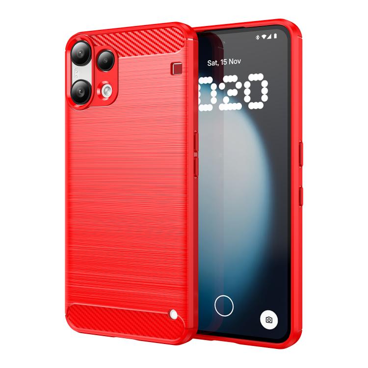 Carbon Fiber Brushed Texture TPU Phone Case, For Nothing Phone 4b, For Nothing Phone 4a Pro, For Nothing Phone 4a, For Nothing Phone 3a Lite, For Nothing Phone 3, For Nothing CMF Phone 2 Pro, For Nothing Phone 3a, For Nothing Phone 3a Pro              ...