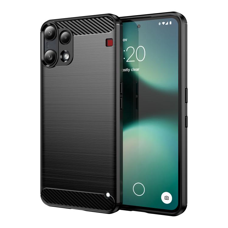 Carbon Fiber Brushed Texture TPU Phone Case, For Nothing Phone 4b, For Nothing Phone 4a Pro, For Nothing Phone 4a, For Nothing Phone 3a Lite, For Nothing Phone 3, For Nothing CMF Phone 2 Pro, For Nothing Phone 3a, For Nothing Phone 3a Pro              ...