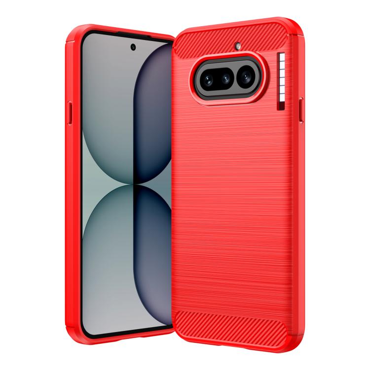 Carbon Fiber Brushed Texture TPU Phone Case, For Nothing Phone 4b, For Nothing Phone 4a Pro, For Nothing Phone 4a, For Nothing Phone 3a Lite, For Nothing Phone 3, For Nothing CMF Phone 2 Pro, For Nothing Phone 3a, For Nothing Phone 3a Pro              ...