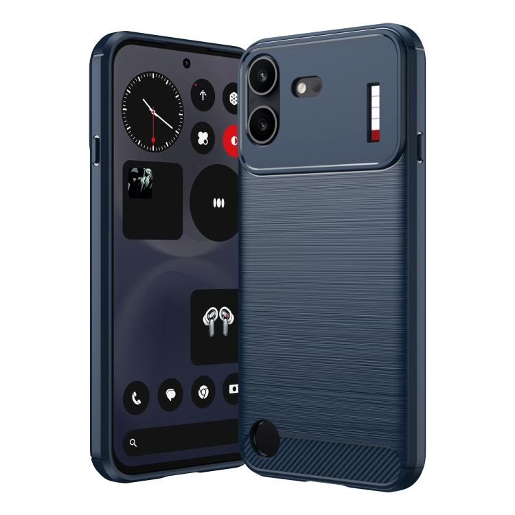 Carbon Fiber Brushed Texture TPU Phone Case, For Nothing Phone 4b, For Nothing Phone 4a Pro, For Nothing Phone 4a, For Nothing Phone 3a Lite, For Nothing Phone 3, For Nothing CMF Phone 2 Pro, For Nothing Phone 3a, For Nothing Phone 3a Pro              ...