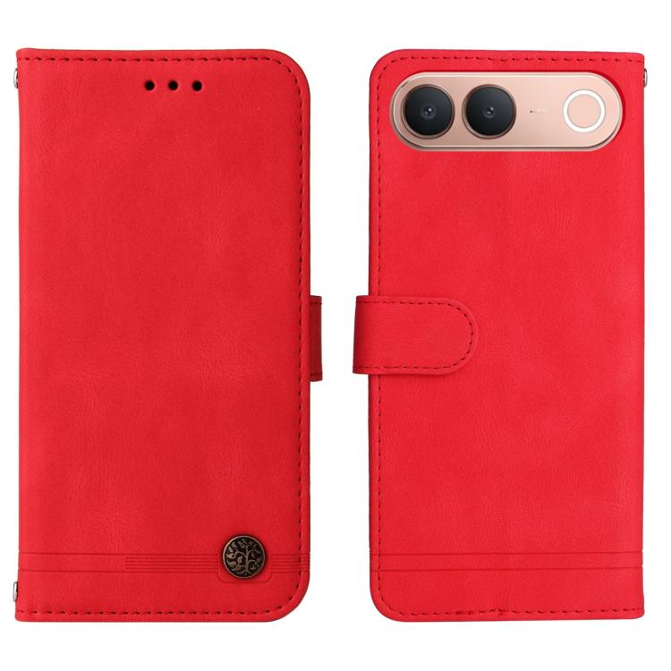 Skin Feel Life Tree Metal Button Leather Phone Case, For vivo S2 5G / V80 Lite IN/PK, For vivo X300 E 5G, For vivo Y500 4G / iQOO Z11 5G / T5 Pro 5G, For vivo Y600 Pro 5G, For vivo Y21 5G 2026 / vivo Y05 4G, For vivo V70 FE 5G, For vivo S50 5G / V70 5G...