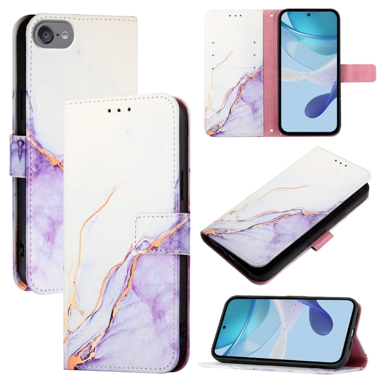 PT003 Marble Pattern Flip Leather Phone Case, For iPod Touch 7 / 6 / 5