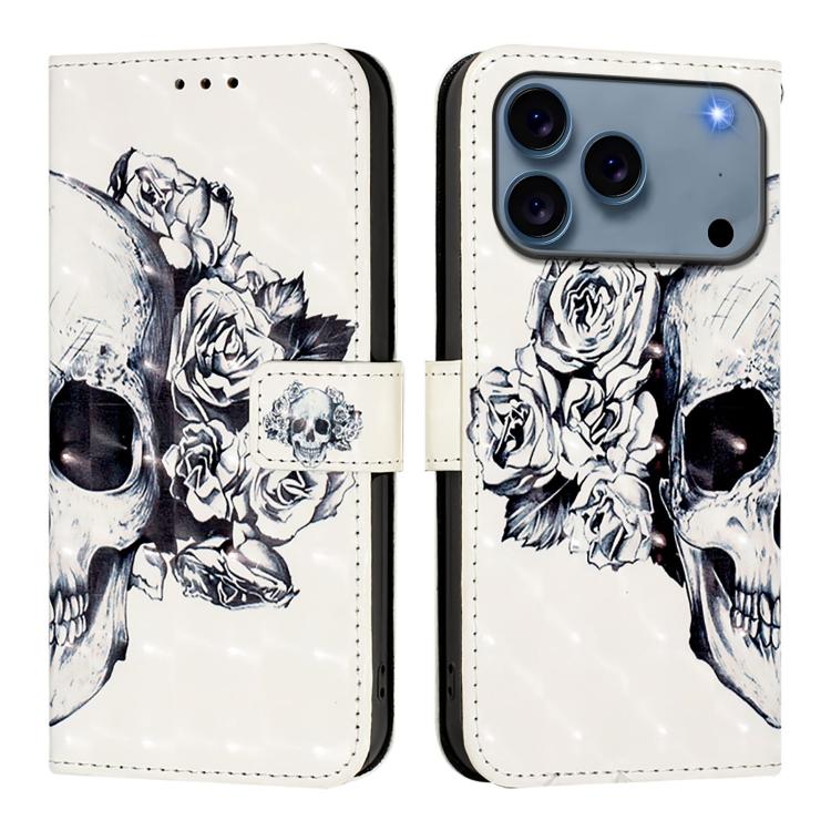 3D Painting Horizontal Flip Leather Phone Case, For iPhone 18 Pro / 17 Pro, For iPhone 18 Pro Max / 17 Pro Max, For iPhone 17e / 16e, For iPhone 17, For iPhone Air, For iPhone 16 Pro Max