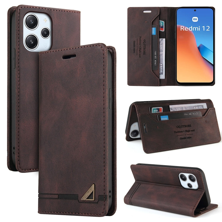 Skin Feel Anti-theft Brush Horizontal Flip Leather Case with Holder, For Xiaomi Redmi Note 13 5G, For Xiaomi Redmi 13C, For Xiaomi Redmi Note 13 Pro+, For Xiaomi Redmi Note 13 Pro 5G, For Xiaomi 13T, For Xiaomi Redmi 12                                 ...