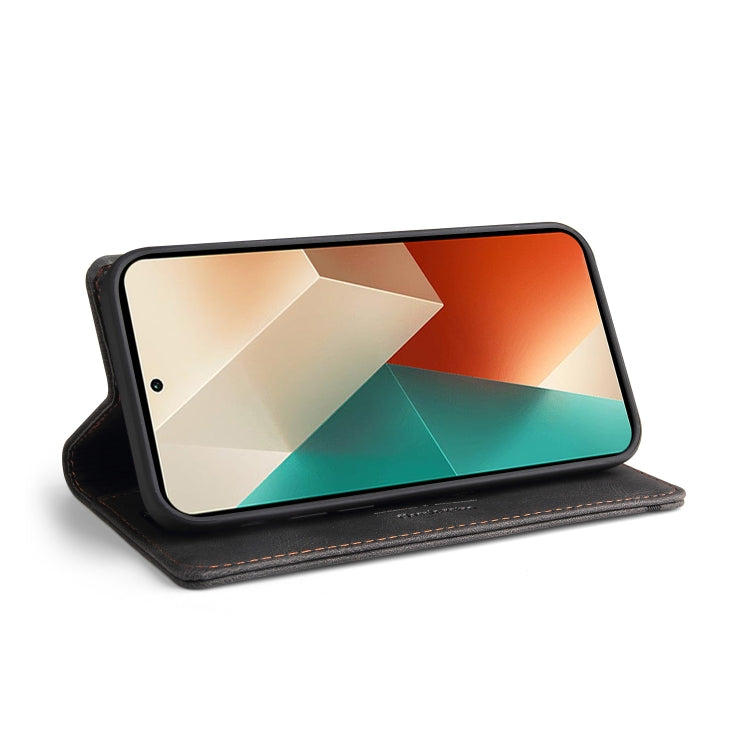 Skin Feel Anti-theft Brush Horizontal Flip Leather Case with Holder, For Xiaomi Redmi Note 13 5G, For Xiaomi Redmi 13C, For Xiaomi Redmi Note 13 Pro+, For Xiaomi Redmi Note 13 Pro 5G, For Xiaomi 13T, For Xiaomi Redmi 12                                 ...
