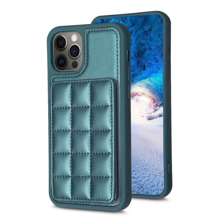 Grid Card Slot Holder Phone Case, For iPhone 14 Pro Max, For iPhone 15, For iPhone SE 2022 / SE 2020 / 8 / 7, For iPhone 13 Pro Max, For iPhone 13 Pro, For iPhone 12 / 12 Pro