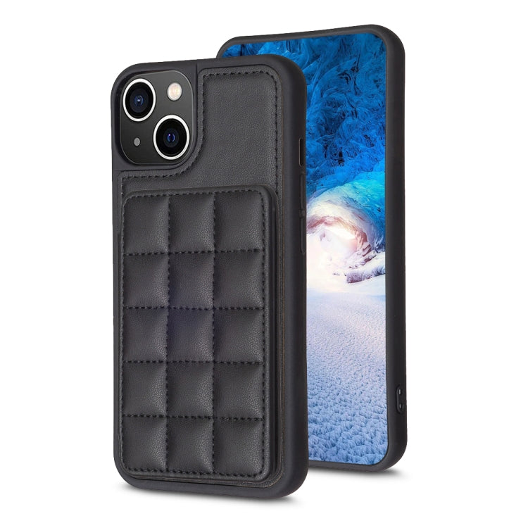 Grid Card Slot Holder Phone Case, For iPhone 14 Plus, For iPhone 15 Pro Max, For iPhone 15 Pro, For iPhone 14 / 13, For iPhone 15 Plus, For iPhone 14 Pro