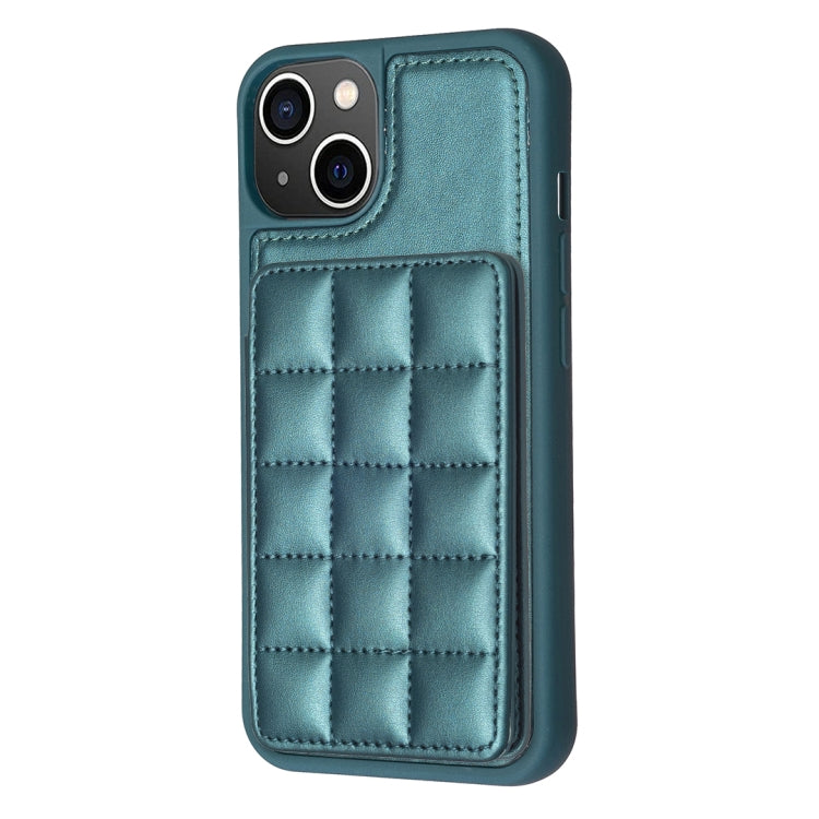 Grid Card Slot Holder Phone Case, For iPhone 14 Plus, For iPhone 15 Pro Max, For iPhone 15 Pro, For iPhone 14 / 13, For iPhone 14 Pro, For iPhone 15 Plus