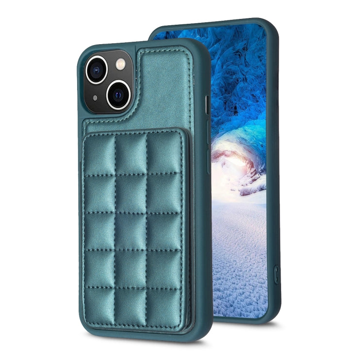 Grid Card Slot Holder Phone Case, For iPhone 14 Plus, For iPhone 15 Pro Max, For iPhone 15 Pro, For iPhone 14 / 13, For iPhone 14 Pro, For iPhone 15 Plus
