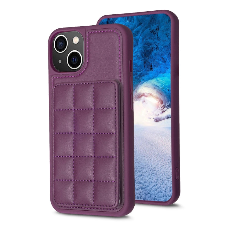 Grid Card Slot Holder Phone Case, For iPhone 14 Plus, For iPhone 15 Pro Max, For iPhone 15 Pro, For iPhone 14 / 13, For iPhone 14 Pro, For iPhone 15 Plus