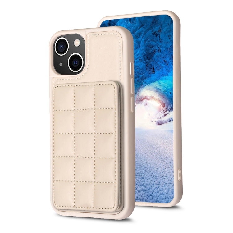 Grid Card Slot Holder Phone Case, For iPhone 14 Plus, For iPhone 15 Pro Max, For iPhone 15 Pro, For iPhone 14 / 13, For iPhone 14 Pro, For iPhone 15 Plus