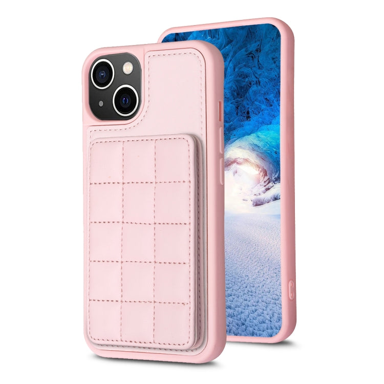 Grid Card Slot Holder Phone Case, For iPhone 14 Plus, For iPhone 15 Pro Max, For iPhone 15 Pro, For iPhone 14 / 13, For iPhone 14 Pro, For iPhone 15 Plus