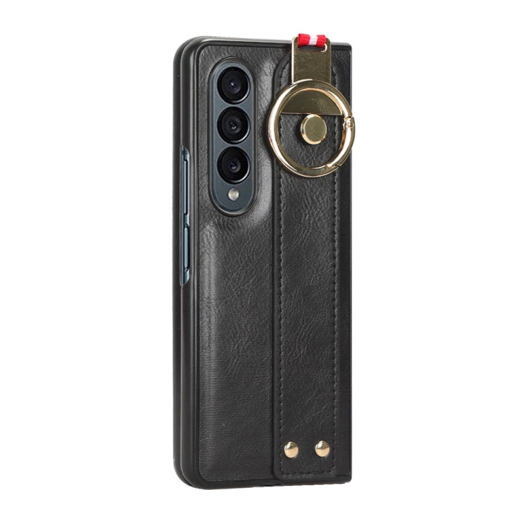 Wristband Leather Back Phone Case, For Samsung Galaxy Z Fold4, For Samsung Galaxy A05s 4G, For Samsung Galaxy S24 Ultra 5G, For Samsung Galaxy M34 5G, For Samsung Galaxy S24+ 5G, For Samsung Galaxy Z Flip4, For Samsung Galaxy S23 FE 5G                 ...