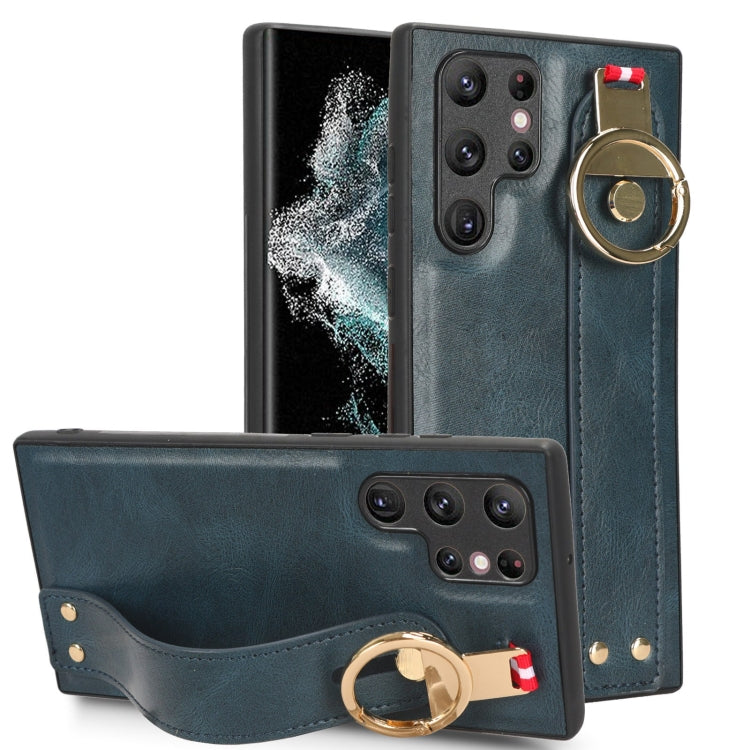 Wristband Leather Back Phone Case, For Samsung Galaxy Z Fold4, For Samsung Galaxy A05s 4G, For Samsung Galaxy S24 Ultra 5G, For Samsung Galaxy M34 5G, For Samsung Galaxy S24+ 5G, For Samsung Galaxy Z Flip4, For Samsung Galaxy S23 FE 5G                 ...
