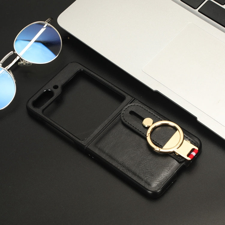 Wristband Leather Back Phone Case, For Samsung Galaxy Z Flip5, For Samsung Galaxy Z Flip3 5G, For Samsung Galaxy Z Fold3 5G, For Samsung Galaxy Z Fold2 5G, For Samsung Galaxy Fold 5G /W20
