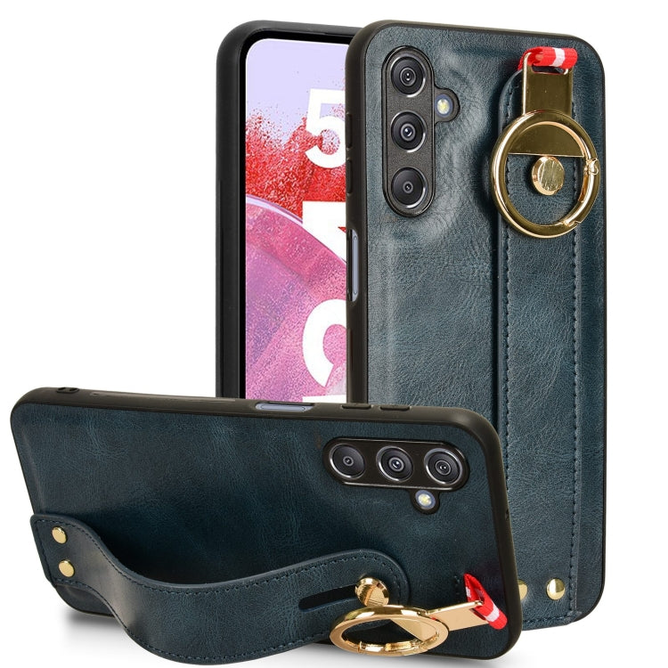 Wristband Leather Back Phone Case, For Samsung Galaxy A05s 4G, For Samsung Galaxy S24 Ultra 5G, For Samsung Galaxy M34 5G, For Samsung Galaxy Z Fold4, For Samsung Galaxy S24+ 5G, For Samsung Galaxy Z Flip4, For Samsung Galaxy S23 FE 5G                 ...