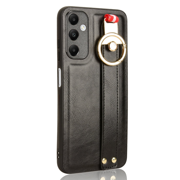 Wristband Leather Back Phone Case, For Samsung Galaxy A05s 4G, For Samsung Galaxy S24 Ultra 5G, For Samsung Galaxy M34 5G, For Samsung Galaxy Z Fold4, For Samsung Galaxy S24+ 5G, For Samsung Galaxy Z Flip4, For Samsung Galaxy S23 FE 5G                 ...