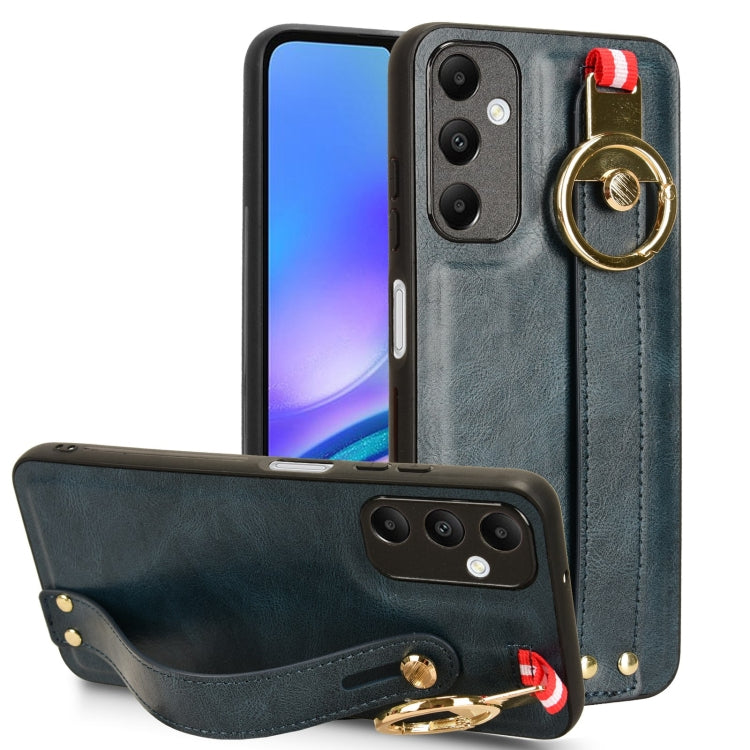 Wristband Leather Back Phone Case, For Samsung Galaxy A05s 4G, For Samsung Galaxy S24 Ultra 5G, For Samsung Galaxy M34 5G, For Samsung Galaxy Z Fold4, For Samsung Galaxy S24+ 5G, For Samsung Galaxy Z Flip4, For Samsung Galaxy S23 FE 5G                 ...