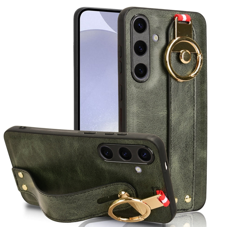Wristband Leather Back Phone Case, For Samsung Galaxy Z Fold4, For Samsung Galaxy A05s 4G, For Samsung Galaxy S24 Ultra 5G, For Samsung Galaxy M34 5G, For Samsung Galaxy S24+ 5G, For Samsung Galaxy Z Flip4, For Samsung Galaxy S23 FE 5G                 ...