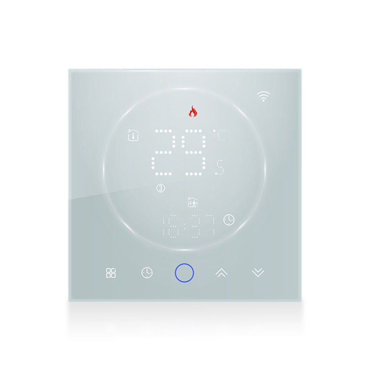 BHT-008GBL 95-240V AC 16A Smart Home Electric Heating LED Thermostat Without WiFi, Without WiFi