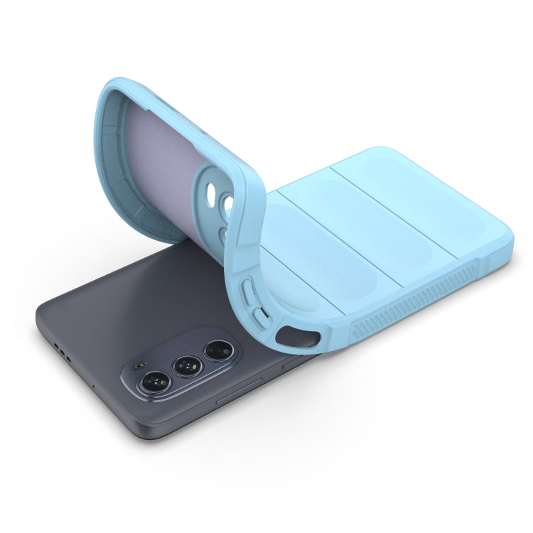 Magic Shield TPU + Flannel Phone Case, For Motorola Moto G62 5G