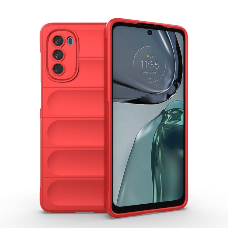 Magic Shield TPU + Flannel Phone Case, For Motorola Moto G73 5G, For Motorola Moto G62 5G
