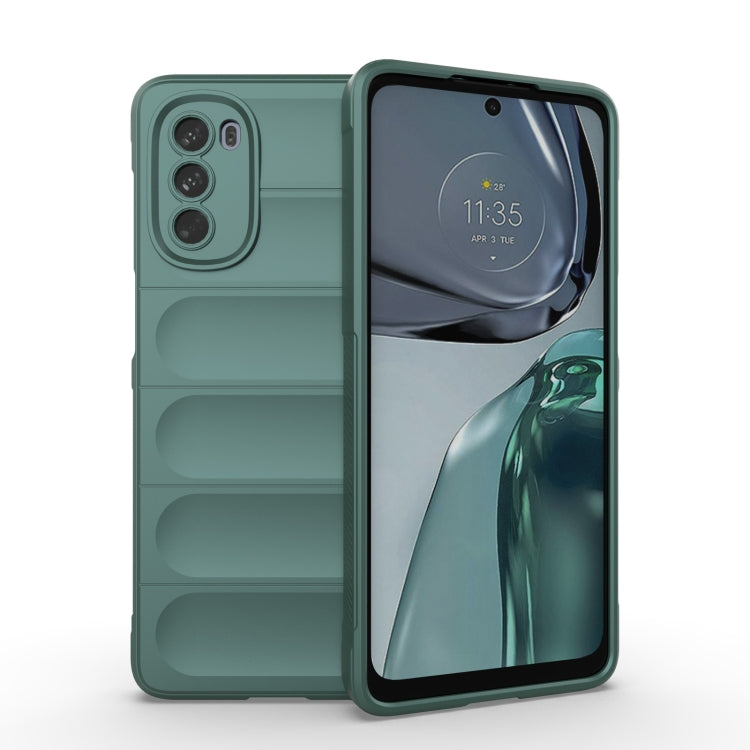 Magic Shield TPU + Flannel Phone Case, For Motorola Moto G73 5G, For Motorola Moto G62 5G