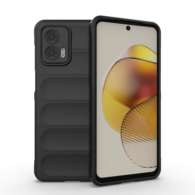 Magic Shield TPU + Flannel Phone Case, For Motorola Moto G73 5G, For Motorola Moto G62 5G