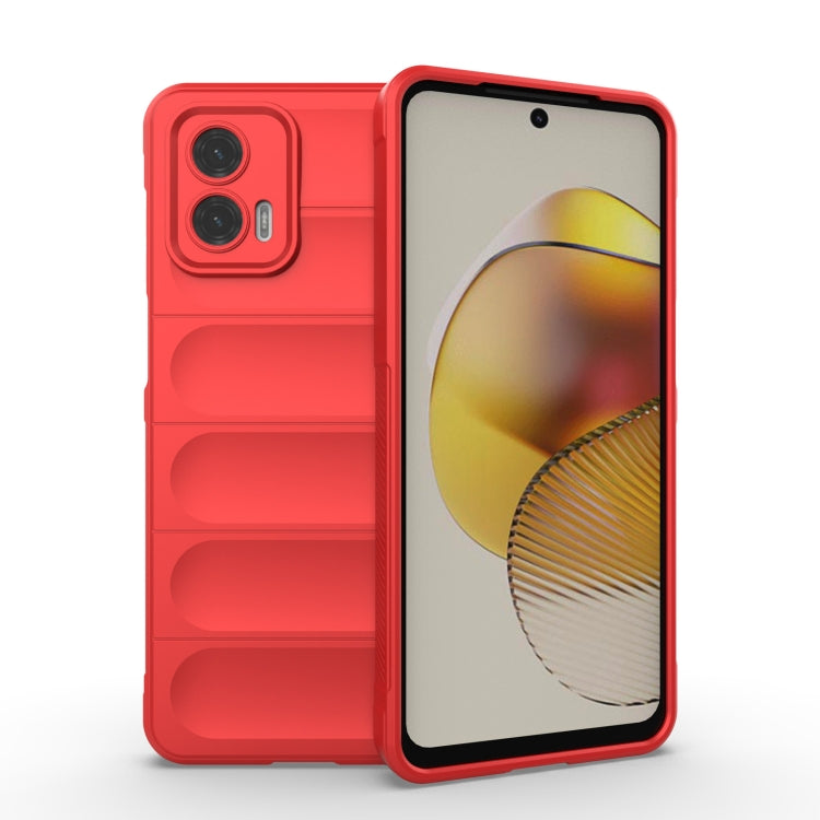 Magic Shield TPU + Flannel Phone Case, For Motorola Moto G73 5G, For Motorola Moto G62 5G