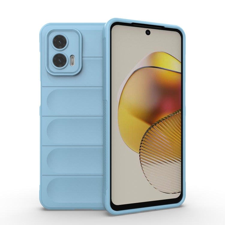 Magic Shield TPU + Flannel Phone Case, For Motorola Moto G73 5G, For Motorola Moto G62 5G