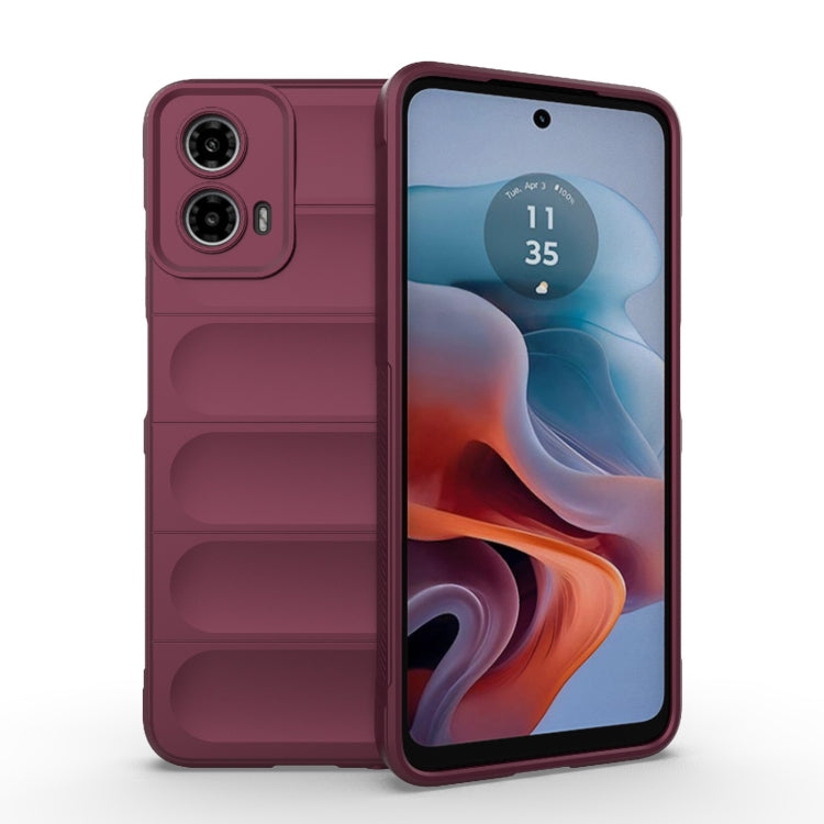 Magic Shield TPU + Flannel Phone Case, For Motorola Edge 50 Pro 5G Global, For Motorola Edge 50 Fusion 5G Global, For Motorola Moto G34 5G, For Motorola Edge 40 5G