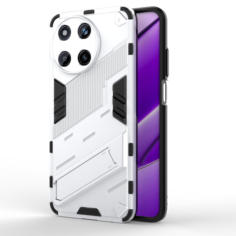 Punk Armor 2 in 1 PC + TPU Phone Case with Holder, For Realme 12 5G Global, For Realme 12+ 5G Global, For Realme 12 Pro 5G Global, For Realme C67 4G Global, For Realme 11 4G Global, For Realme C53 4G