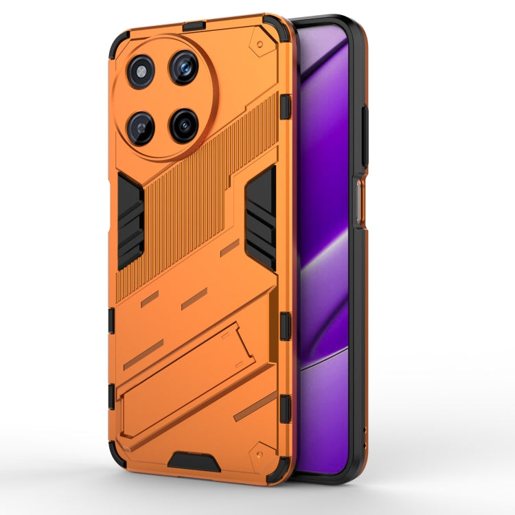 Punk Armor 2 in 1 PC + TPU Phone Case with Holder, For Realme 12 5G Global, For Realme 12+ 5G Global, For Realme 12 Pro 5G Global, For Realme C67 4G Global, For Realme 11 4G Global, For Realme C53 4G