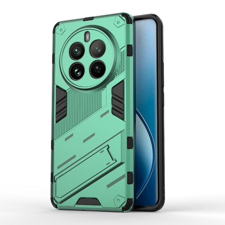 Punk Armor 2 in 1 PC + TPU Phone Case with Holder, For Realme 12 5G Global, For Realme 12+ 5G Global, For Realme 12 Pro 5G Global, For Realme C67 4G Global, For Realme 11 4G Global, For Realme C53 4G