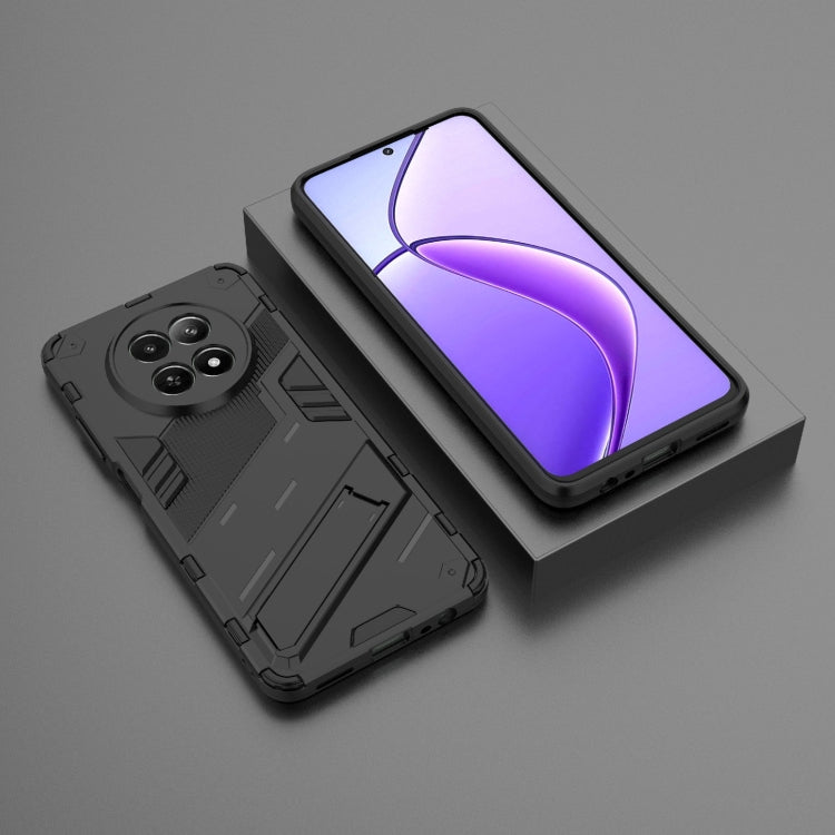 Punk Armor 2 in 1 PC + TPU Phone Case with Holder, For Realme 12 5G Global, For Realme 12+ 5G Global, For Realme 12 Pro 5G Global, For Realme C67 4G Global, For Realme 11 4G Global, For Realme C53 4G